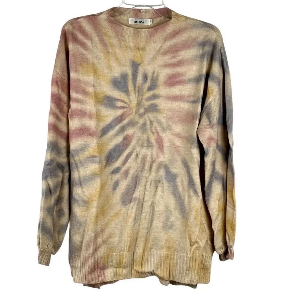 Belinda Women’s Tye Dye Crewneck Sweater Medium